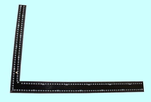 Угольник Строительный  400х600 мм 2шкалы металлический "TLX"