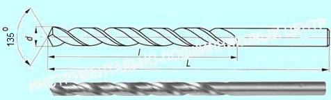 Сверло d 11,0  ц/х Р6М5К5 с вышлифованным профилем "CNIC"