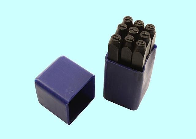 Клейма Цифровые №12 сталь (9шт)