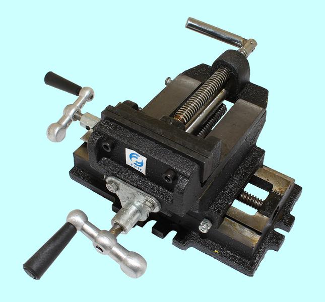 Тиски Станочные 200мм координатные с 2-мя суппортами LTCV200 "CNIC"