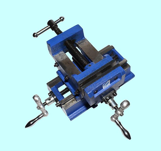 Тиски Станочные   75мм координатные с 2-мя суппортами LTCV75A "CNIC"