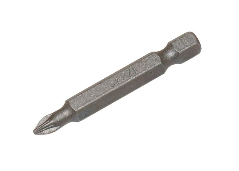 Биты крестовые PZ3х 50мм S2 с насечкой DIN3126 хв-к Е1/4 PROFI "CNIC"