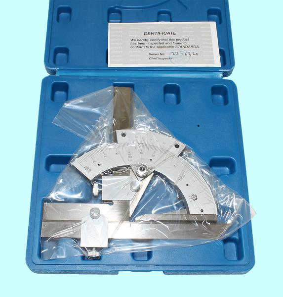 Угломер 0-320°  для измер. передних и задних углов,цена дел.2 мин. "TLX" (CWJ320-001)