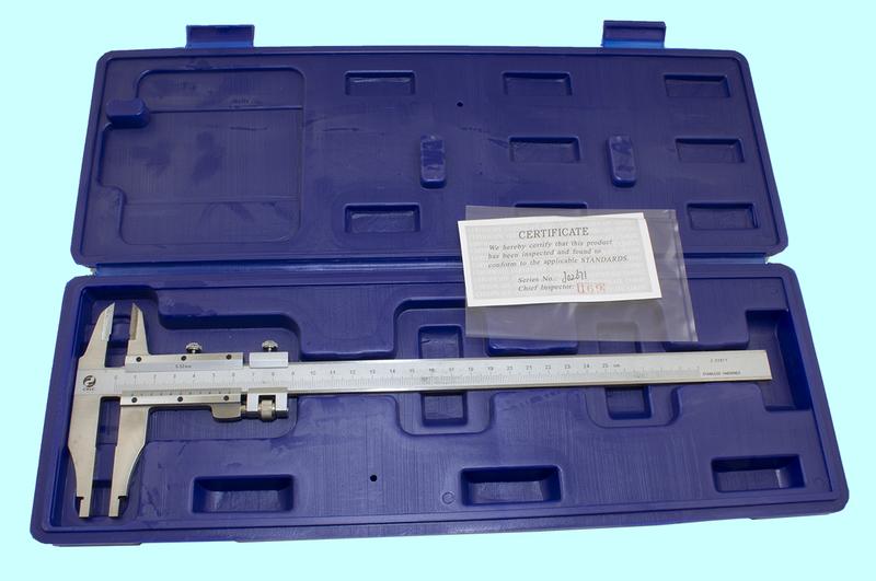 Штангенциркуль 0 - 250 ШЦ-II (0,02) с устройством точной установки рамки "CNIC" (Шан 149-130S) нерж. сталь