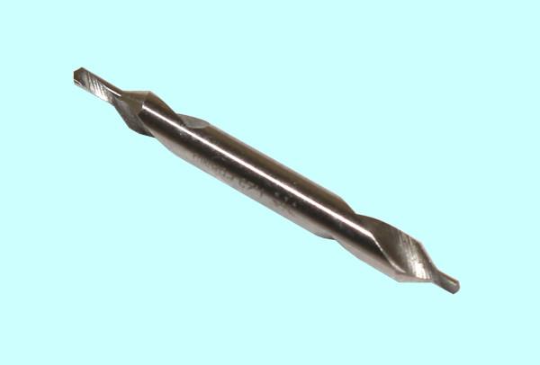 Сверло d  0,63х3,15х31,5х1,2 центровочное Р6М5К5, двухстороннее, тип А (без предохр. конуса) вышл.проф. DIN333 "TLX"