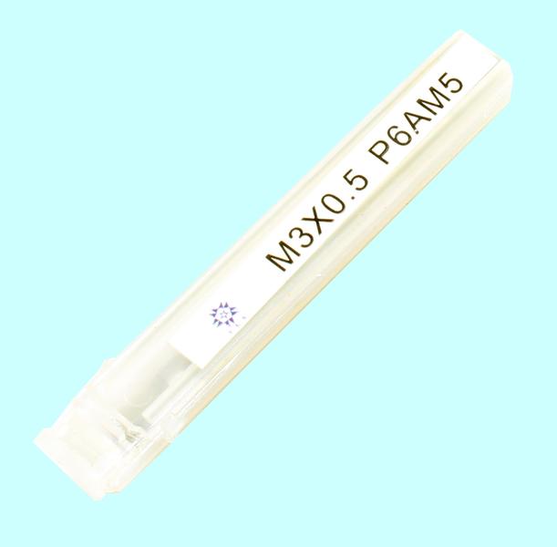 Метчик М 3,0 (0,5) м/р.Р6АМ5 винтовая канавка для глухих отверстий  ISO529 "TLX"