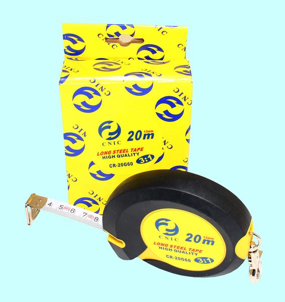 Рулетка  20 метров х 13мм металлическая лента "CNIC" CR-G60 (20G60)