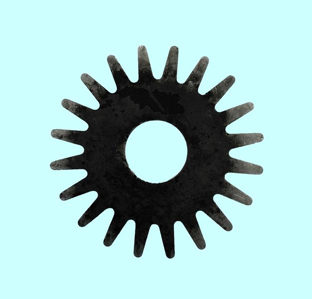 Шарошка d 38х1,2х13 (звездочка) сталь 20 закаленная, твердость 65HRC, острозубая