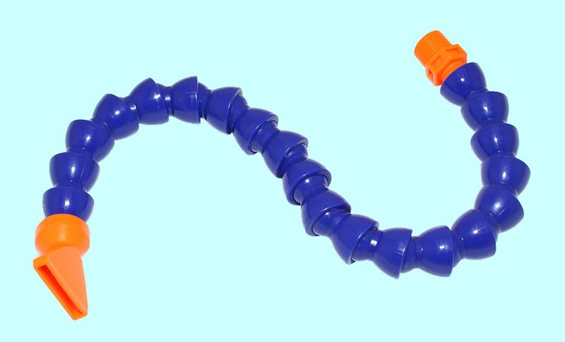 Трубка гибкая L-390мм, G3/8" с плоским соплом, для подачи СОЖ "TLX" (JT-B3/8)