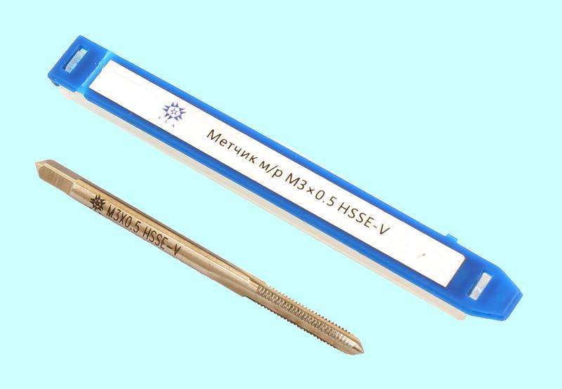 Метчик М 3,0 (0,5) м/р.HSSЕ-V (GV3) ISO 529 "TLX"