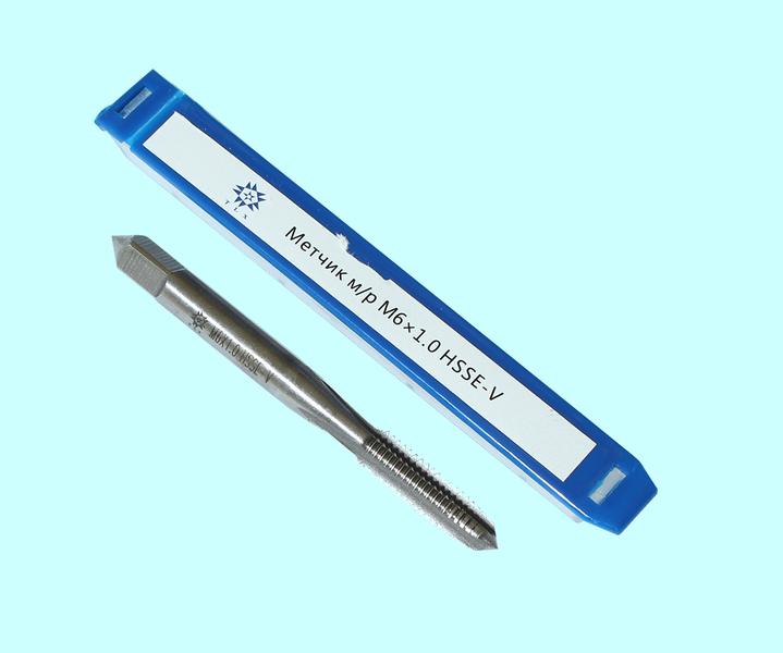 Метчик М 6,0 (1,0) м/р.HSSЕ-V (GV3) ISO 529 "TLX"