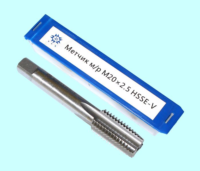 Метчик М20,0 (2,5) м/р.HSSЕ-V (GV3) ISO 529 "TLX"