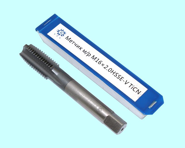 Метчик М16,0 (2,0) м/р.HSSЕ-V (GV3) покрытие TiCN ISO 529 "TLX"
