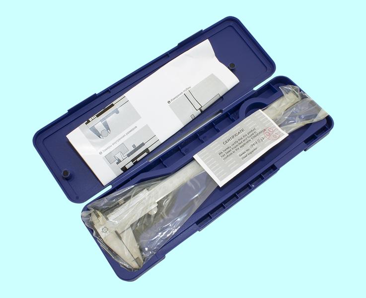 Штангенциркуль 0 - 200 ШЦ-I (0,02) моноблок с глубиномером "TLX"