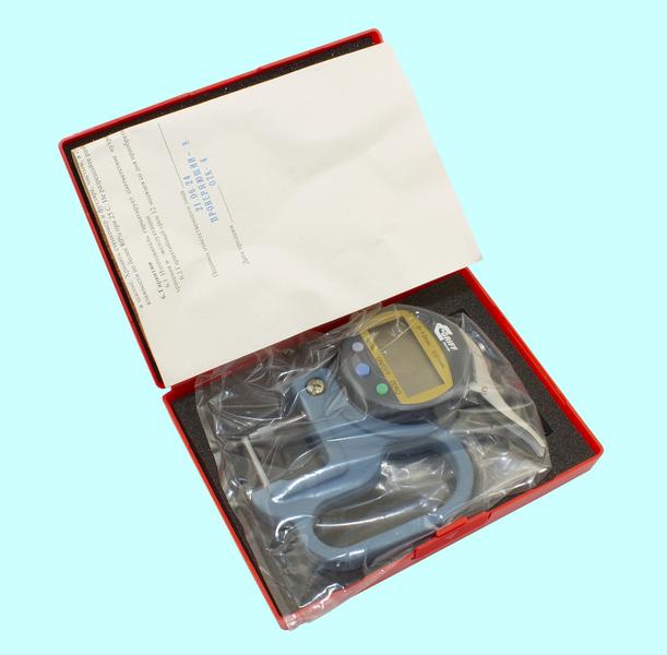 Стенкомер индикаторный электронный (0-10мм), цена дел. 0,01мм, L 30мм "GRIFF"