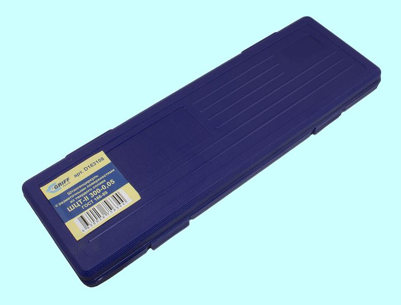 Штангенциркуль 0 - 300 ШЦТ-II (0,05) с твердосплавными губками "GRIFF"