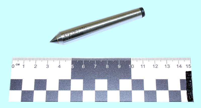 Центр Упорный КМ-1 твердосплавный "TLX" (DE1)