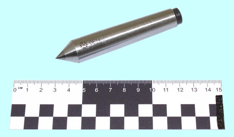 Центр Упорный КМ-2 твердосплавный "TLX" (DE2)