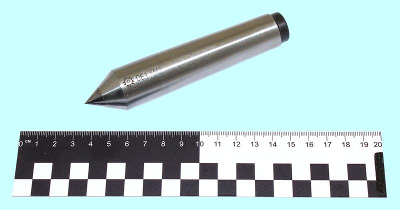 Центр Упорный КМ-3 твердосплавный "TLX" (DE3)