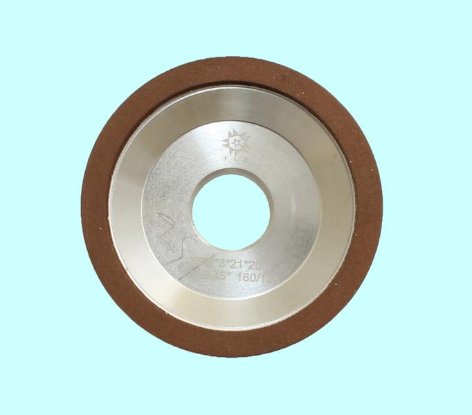 Круг алмазный 12А2-45град.(чашечный конический)  75х6х3х21х20 SSD-2(АС4) 160/125, 100% В2-01 17,2 карат "TLX"