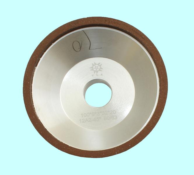 Круг алмазный 12А2-45град.(чашечный конический) 100х 5х3х32х20 SSD-2(АС4)  80/63, 100% В2-01 23,4 карат "TLX"