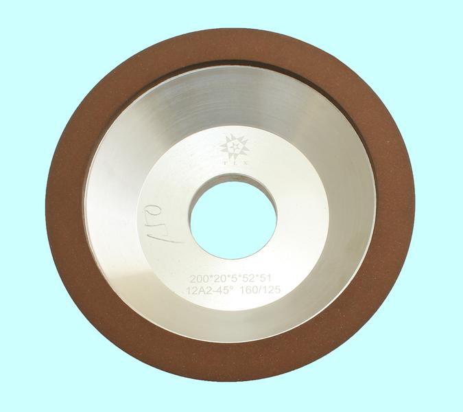 Круг алмазный 12А2-45град.(чашечный конический) 200х20х5х52х51 SSD-2(АС4) 160/125, 100% В2-01 249,0 карат "TLX"