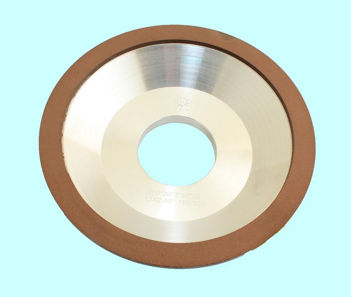 Круг алмазный 12А2-45град.(чашечный конический) 250х20х3х50х76 SSD-2(АС4) 160/125 100% В2-01 191,0 карат "TLX"