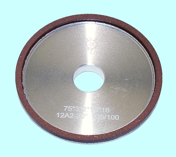 Круг алмазный 12А2-20град.(тарельчатый)  75х3х2х16  SSD-2(АС4) 125/100 100% В2-01 6,0кар. "TLX"