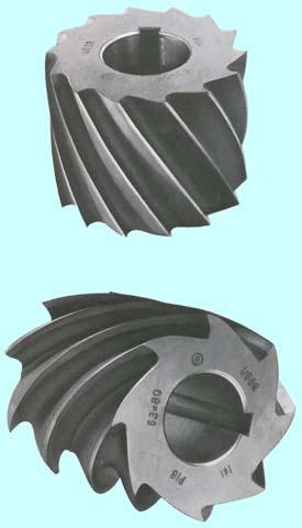 Фреза цилиндрическая насадная  50х80х22 Z= 8 Р18