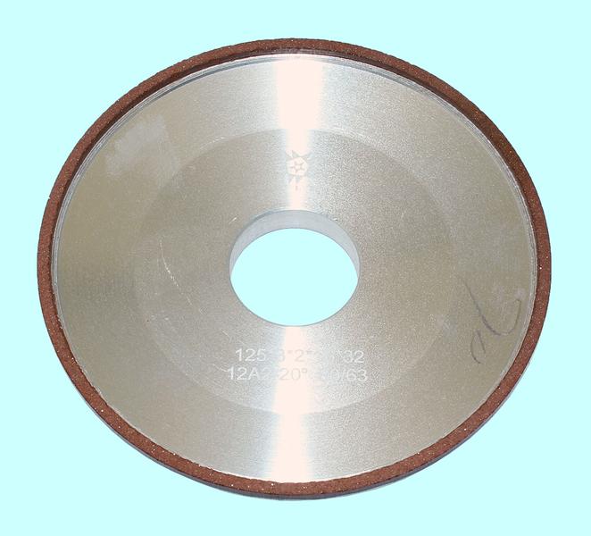 Круг алмазный 12А2-20град.(тарельчатый) 125х 3х2х16х32  SSD-2(АС4)  80/63 100% В2-01 10,1кар. "TLX"