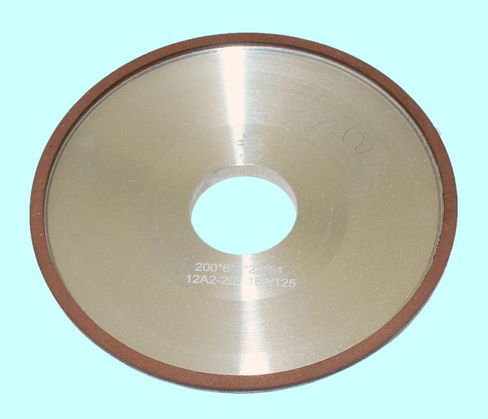 Круг алмазный 12А2-20град.(тарельчатый) 200х 6х2х51  SSD-2(АС4) 160/125 100% В2-01 32,0кар. "TLX"