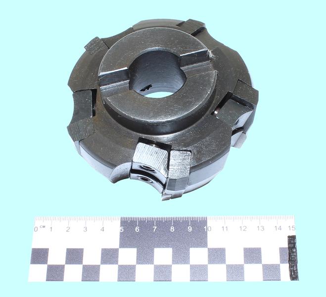 Фреза Торцевая насадная 100х50х32 с механическим креплением 4-гран. пластин (YT15 4160511) Т15К6, Z=5 "TLX"