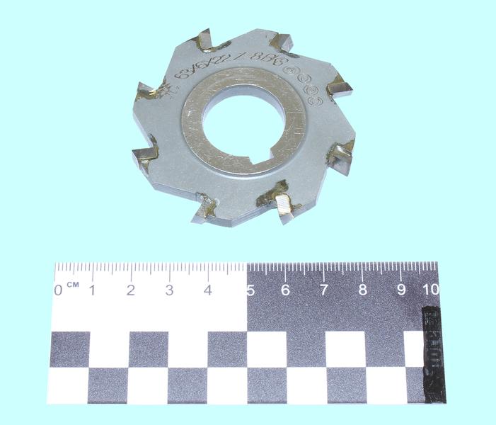 Фреза дисковая 3-х сторонняя  63х 6х22, Z=8 ВК8 с разнонаправл.зубьями "TLX"