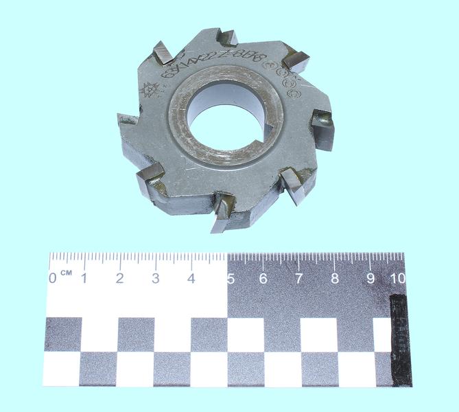 Фреза дисковая 3-х сторонняя  63х14х22, Z=8 ВК8 с разнонаправл.зубьями "TLX"