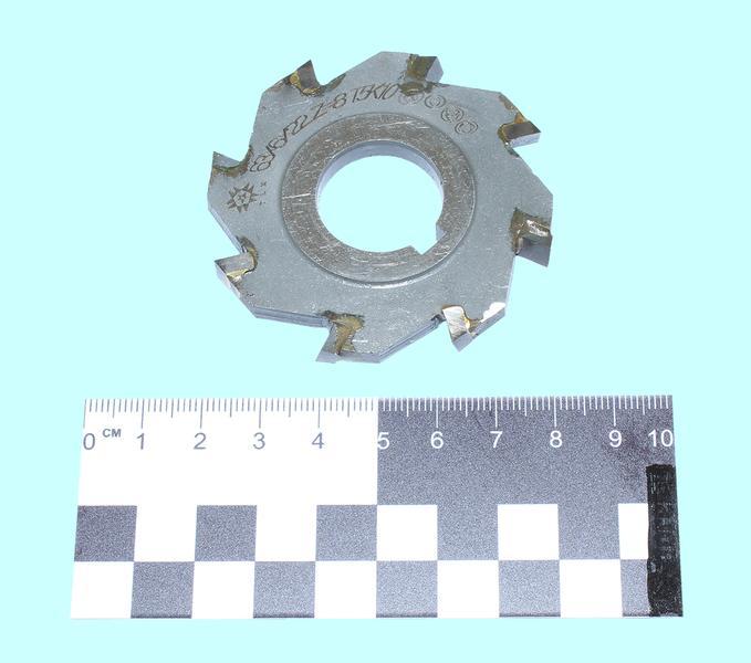 Фреза дисковая 3-х сторонняя  63х 6х22, Z=8 Т5К10 с разнонаправл.зубьями "TLX"