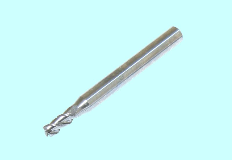 Фреза Концевая d 3,0х 7х 40х 4 ц/х  ВК8 Z=3 цельная "TLX"