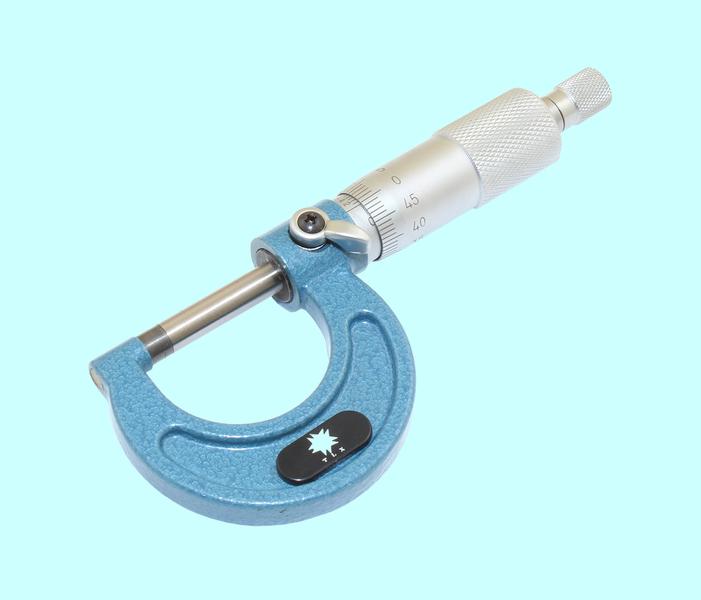 Микрометр Гладкий МК- 25     0- 25 мм (0,001) тв.сплав "TLX" (400-505М)