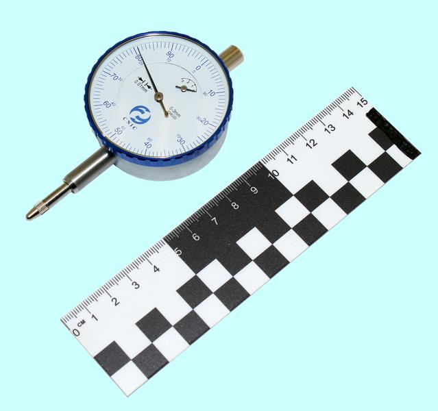 Индикатор Часового типа ИЧ-03, 0-3мм цена деления 0.01 (без ушка) "CNIC" (201-03)