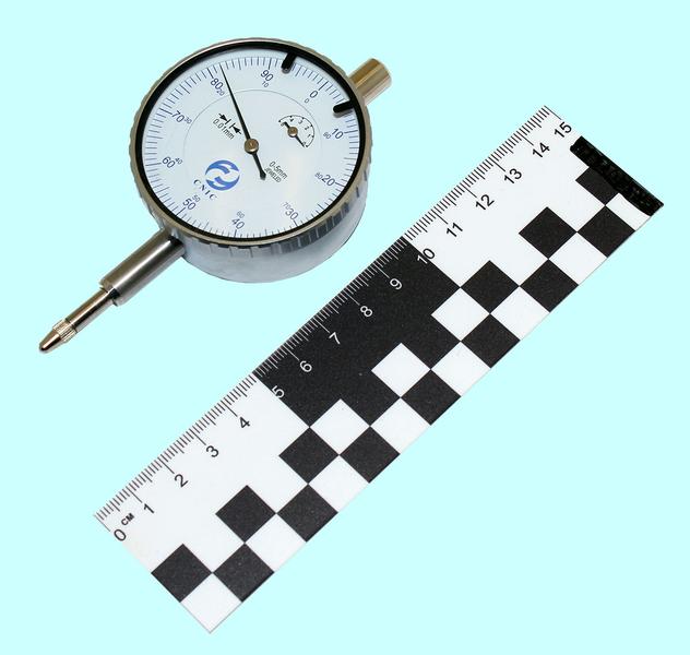 Индикатор Часового типа ИЧ-05, 0-5мм цена деления 0.01 (без ушка) "CNIC" (202-05)