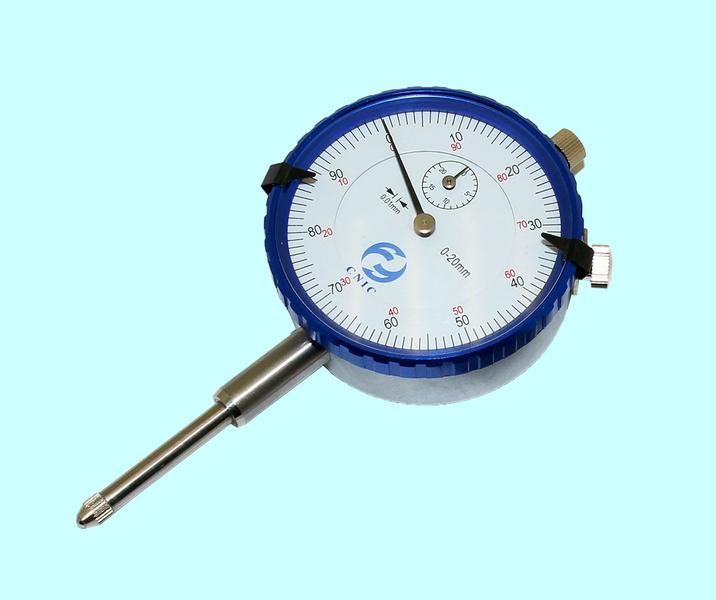 Индикатор Часового типа ИЧ-20, 0-20мм цена дел.0.01 (без ушка) "CNIC" (211-20)