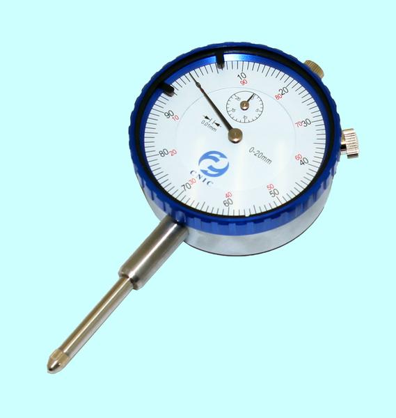 Индикатор Часового типа ИЧ-20, 0-20мм цена дел.0.01 (без ушка) "CNIC" (212-20)