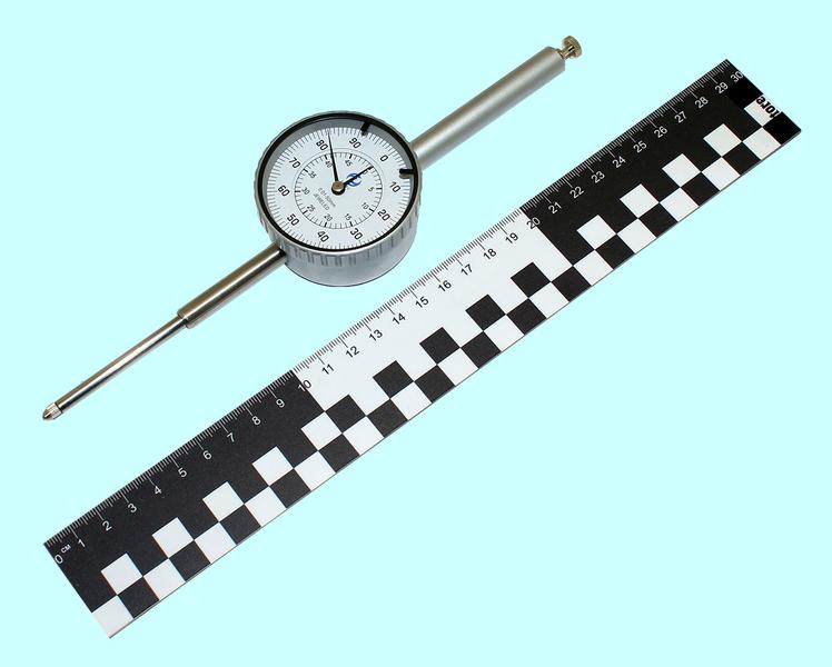 Индикатор Часового типа ИЧ-50, 0-50мм цена дел.0.01 (без ушка) "CNIC" (215-50)