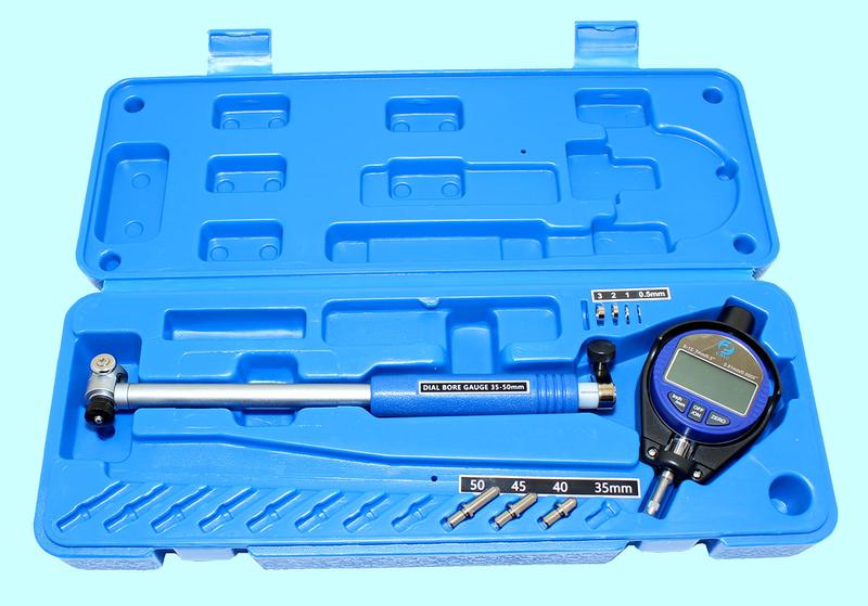 Нутромер Индикаторный  35-50мм электронный. глуб.изм. 150мм (0,01) 4 вставки "CNIC" (321-50)