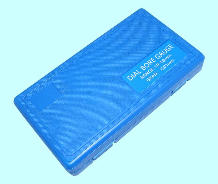 Нутромер Индикаторный  10-18мм НИ-18 глуб.изм. 100мм  (0,01) 9 вставок "CNIC" (332-18)