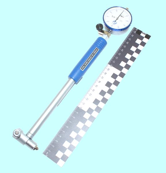 Нутромер Индикаторный  50-100мм НИ-100 глуб.изм. 150мм  (0,01) 5 вставок "CNIC" (335-100)