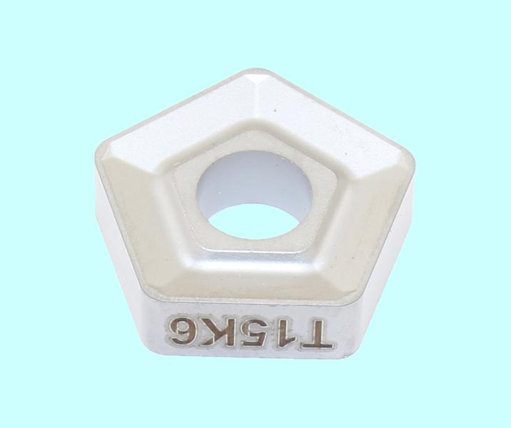 Пластина PNMM  - 110416  Т15К6 (YT15) пятигранная dвн=6мм (10124) со стружколомом "TLX"