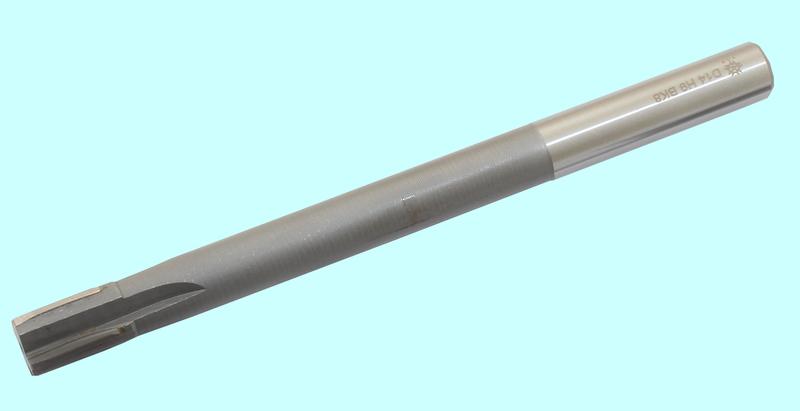 Развертка d 14,0 H9 ц/х машинная с напайными пластинами ВК8 (18х160мм) "TLX"