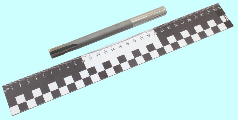 Развертка d 14,0 H9 ц/х машинная с напайными пластинами Т15К6 (18х160мм) "TLX"