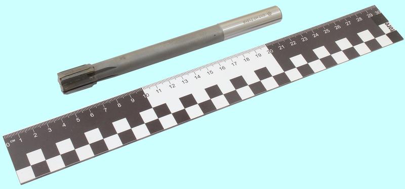 Развертка d 17,0 H7 ц/х машинная с напайными пластинами Т15К6 (22х175мм) "TLX"