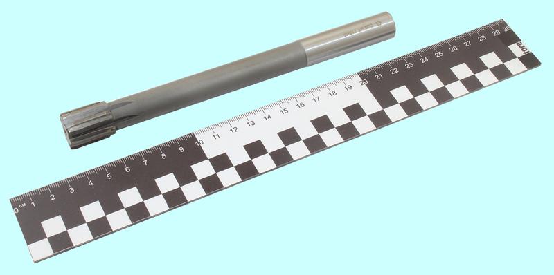 Развертка d 20,0 H7 ц/х машинная с напайными пластинами Т15К6 (22х195мм) "TLX"